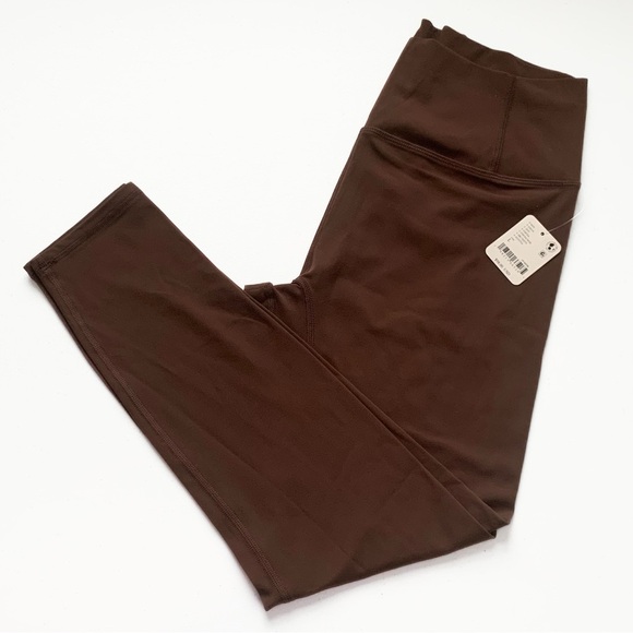 FP Movement  Free People Never Better 7/8 Leggings Cocoa Brown Sz L NWT 81587180 - Picture 5 of 10